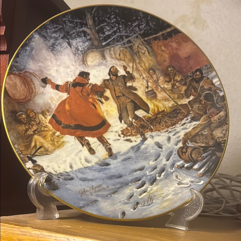 GORHAM Fine China collector plate ALOUETTE